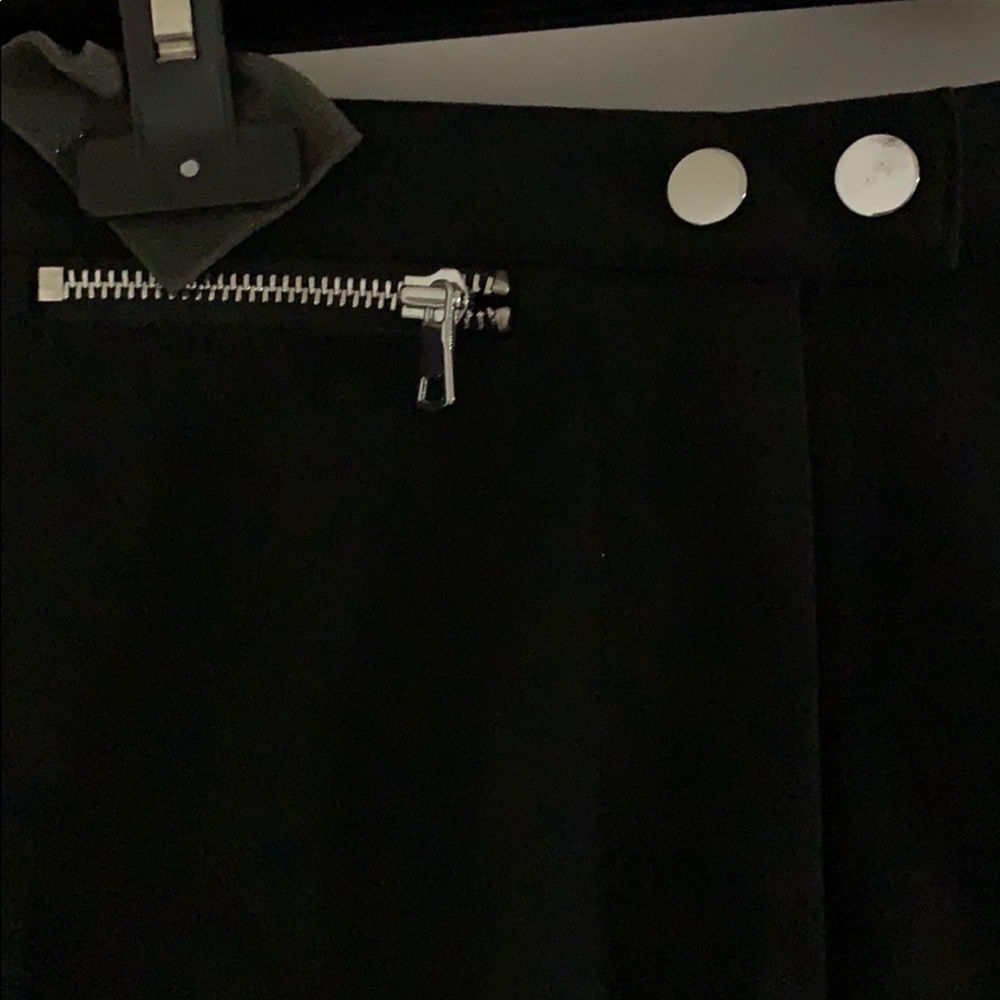 Designer fashion pants women black